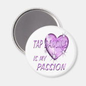 TAP DANSEN PASSIE MAGNEET (Voorkant / Achterkant)