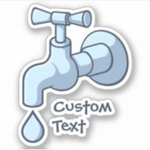 Tap-driping Sticker (Voorkant)