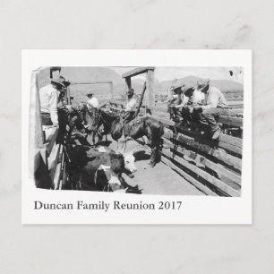 Tap Duncan Reunion Briefkaart