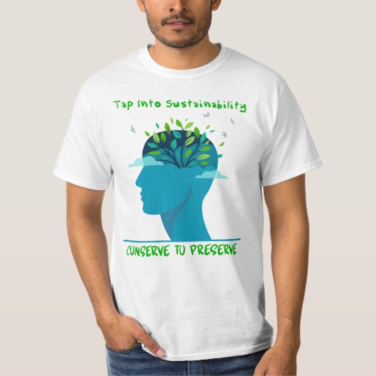 Tap Into Sustainability T-shirt (Voorkant)