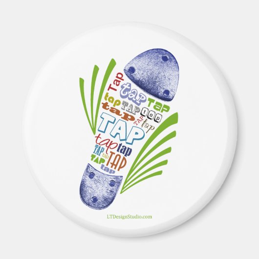 Tap Schoen - Magneet (Voorkant)