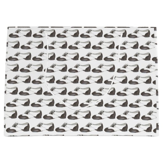 Tap Shoe Dance Teacher Choreografe Overweging Large Cadeautasje (Voorkant)