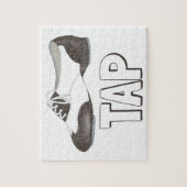 TAP Shoe Dance Teacher Dancer Tapdance Gift Legpuzzel (Verticaal)