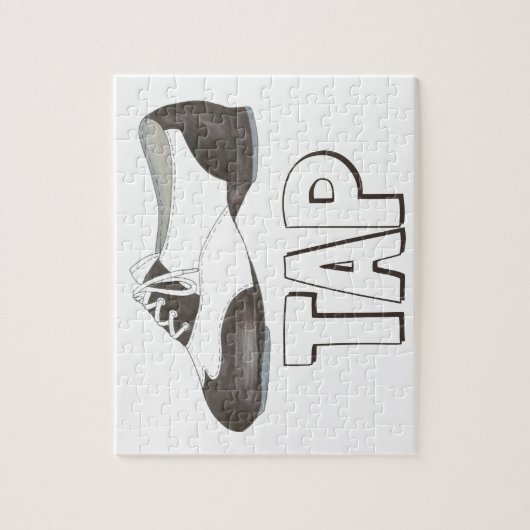 TAP Shoe Dance Teacher Dancer Tapdance Gift Legpuzzel (Verticaal)