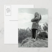 Tap-Tu-Ka Posing, beroemde Indische tenor Briefkaart (Voorkant / Achterkant)