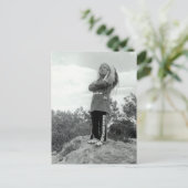 Tap-Tu-Ka Posing, beroemde Indische tenor Briefkaart (Staand voorkant)