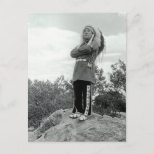 Tap-Tu-Ka Posing, beroemde Indische tenor Briefkaart