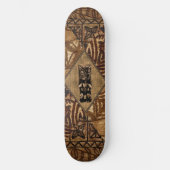 Tapa Tiki Hawaiian Skateboard (Voorkant)