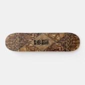 Tapa Tiki Hawaiian Skateboard (Horizontaal)