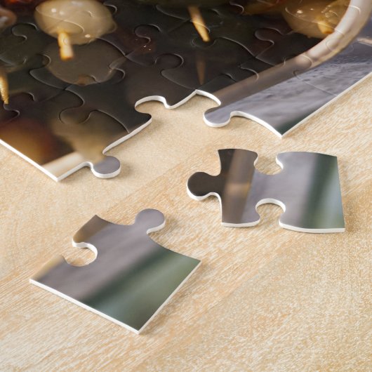 Tapas met gevulde olijven legpuzzel (Zijkant)