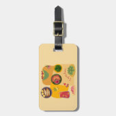 Tapas Tijd Bagagelabel (Voorkant verticaal)