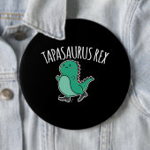 Tapasaurus Rex Tap Dance Dinosaur Dino Ronde Button 6,0 Cm (In situ)