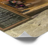 Tapasbar en restaurant poster (Hoek)