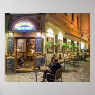 Tapasbar en restaurant poster