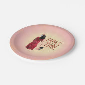 Tapasetijd Papieren Bordje (Gekanteld)