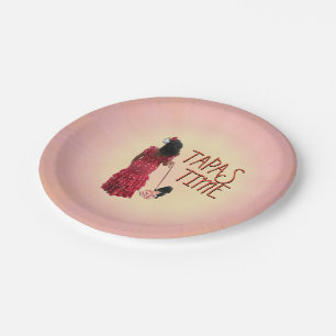 Tapasetijd Papieren Bordje