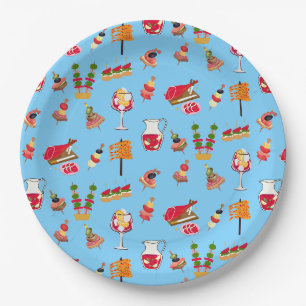 Tapasfeestje Papieren Bordje