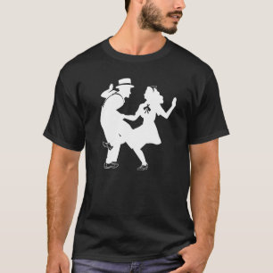 Tapdans-partnerinstructeur Geluidsdanser Stap Dans T-shirt