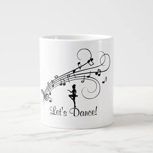 Tapdansen 3 grote koffiekop (Voorkant)