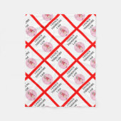 tapdansen fleece deken (Voorkant)