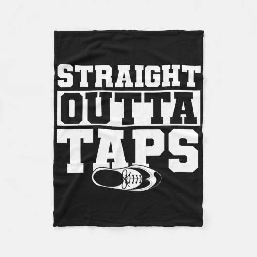 Tapdansen, Rechtstreeks uit Taps, Tapdanser  Fleece Deken (Voorkant)