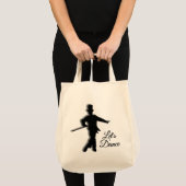 Tapdanser Let's Dance Grote Tote Tas (Voorkant (product))