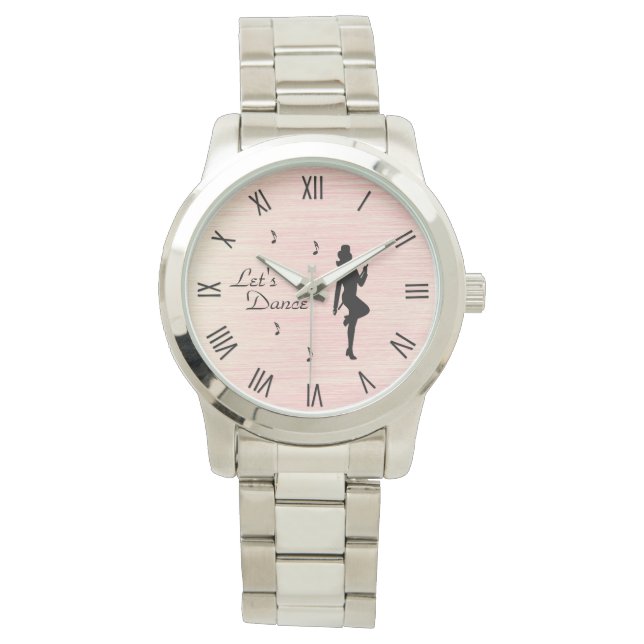 Tapdanser Twaalf Nummers Horloge (Voorkant)