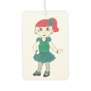 Tapdanskrap Dance Overweging Girl Dancer Costume Luchtverfrisser