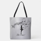 Tapdansleider Tote Bag (Voorkant)