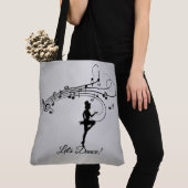 Tapdansleider Tote Bag (Dichtbij)