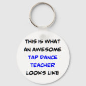 tapdansleraar, geweldige sleutelhanger (Voorkant)
