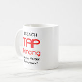 tapdansles koffiemok (Voorkant links)