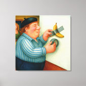 Tape Banana - Grote Ingepakte Canvas Kunstprint Afdruk (Voorkant)