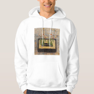 tape, bloemen, hoodie