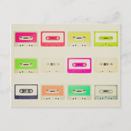 Tape-cassette Briefkaart (Voorkant)