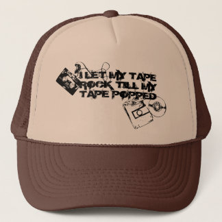 Tape geprikt trucker pet