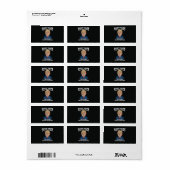 tape kan domheid niet oplossen etiket (Full Sheet)