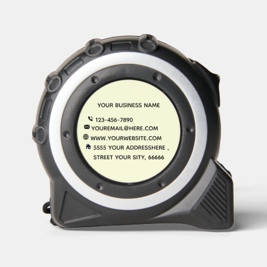 Tape met merk promotioneel zakelijk sjabloon rolmaat (Voorkant)