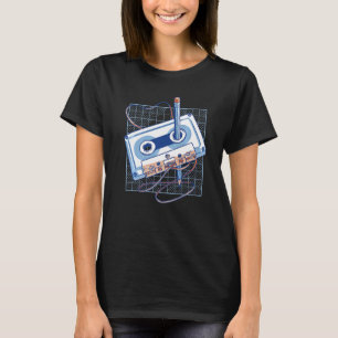 Tape Pencil 70's 80's 90's Music T-shirt