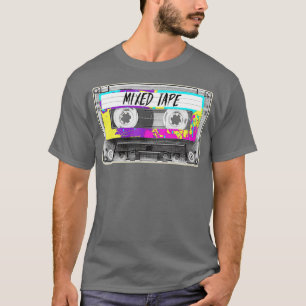 Tape Pencil 70's 80's 90's Music T-shirt