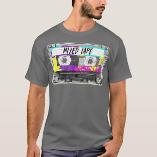 Tape Pencil 70's 80's 90's Music T-shirt