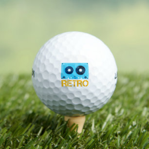 Tape Retro Zoek voor Cassette 80s Party Golfballen