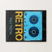 Tape Retro Zoek voor  Cassette 80s Party Legpuzzel (Horizontaal)