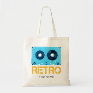 Tape Retro Zoek voor Cassette 80s Party Tote Bag