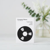 Tape Spoel Visitekaartje (Staand voorkant)