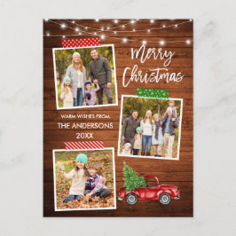 Tape Truck Wood Lights penseel Script-penseel Briefkaart