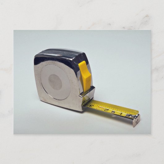 Tape voor het meten van objecten briefkaart (Voorkant)