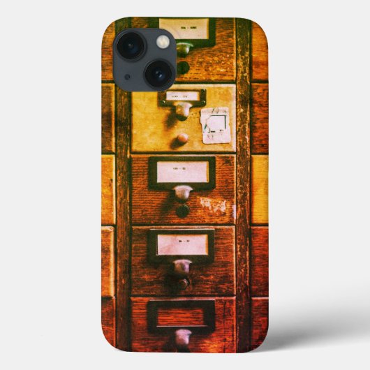  tapecataloguskast voor tapecatalogus Case-Mate iPhone case (Achterkant)