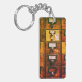  tapecataloguskast voor tapecatalogus sleutelhanger (Voorkant Links)