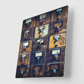  tapecataloguskast voor tapecatalogus vierkante klok (Hoek)